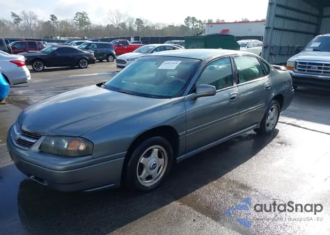 2005 Chevrolet Impala из США, поврежденный, VIN 2G1WF52EX59193388